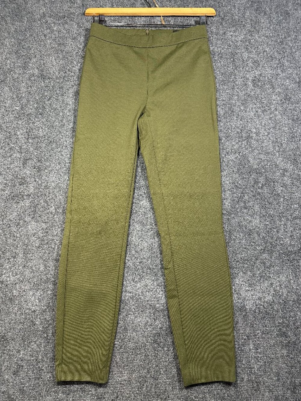 J Crew Pants Womens Small Any Day Pant In Echo Ponte Green Knit Back Zipper
